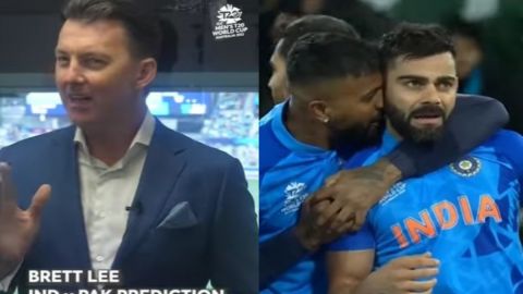 Cricket Image for VIDEO : ब्रेट ली ने 22 अक्तूबर को ही कर दी थी इंडिया की जीत की भविष्यवाणी, नहीं यक