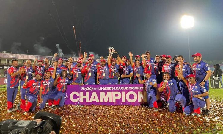 Taylor, Johnson Shines As India Capitals Crowned The Champions Of Legends League Cricket