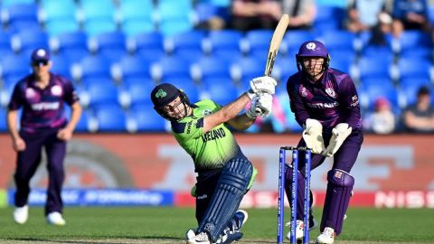 Cricket Image for Curtis Campher Powers Ireland To Their Highest Run Chase In T20Is; Beat Scotland B