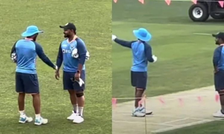  Dinesh Karthik Giving Batting Tips To Rishabh Pant Viral Video