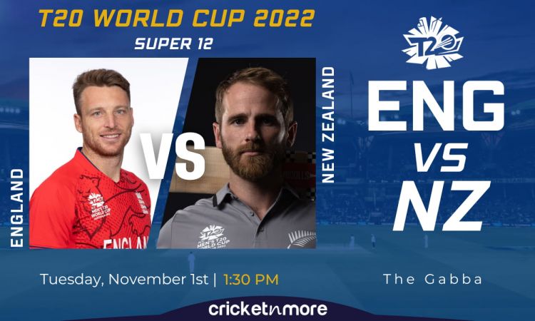 Cricket Image for New Zealand vs England, T20 World Cup, Super 12 - Cricket Match Prediction, Where 