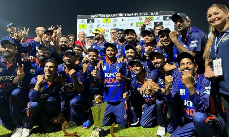 India Deaf Cricket Team Lifts DICC T20 Champions Trophy