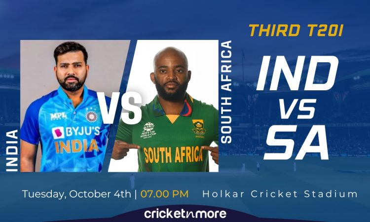 Cricket Image for India vs South Africa, 3rd T20I - Cricket Match Prediction, Fantasy 11 Tips & Prob