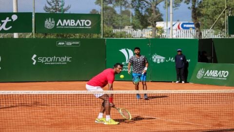 Challenger Cup: Jeevan - Sriram advance to quarter finals!