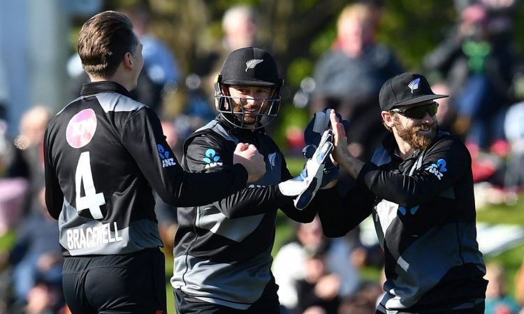 Cricket Image for Kane Williamson Praises Finn Allen, Michael Bracewell For Their Roles In NZ T20I S