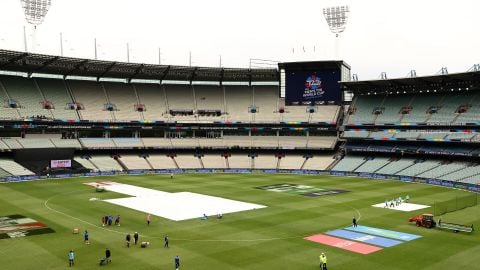 Afghanistan and Ireland has been abandoned due to persistent rain in Melbourne!