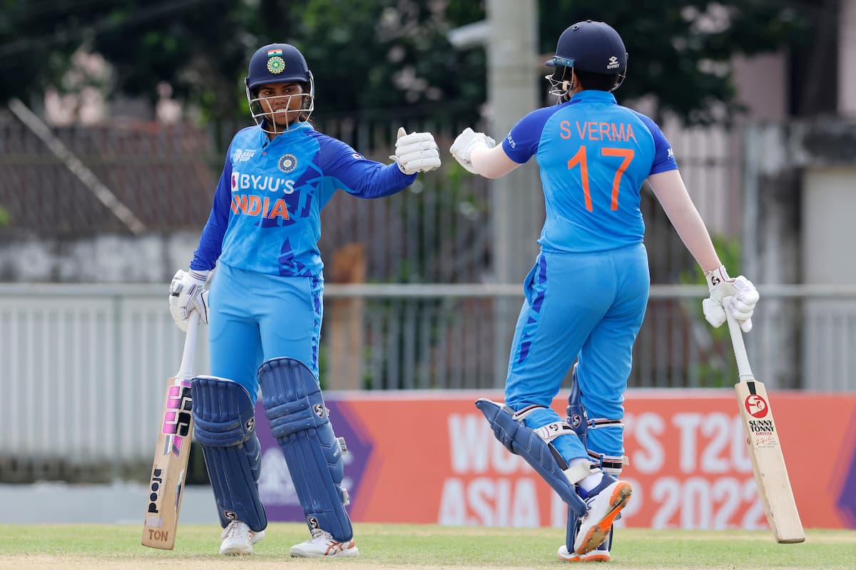 WAC 2022: A comfortable win for India after rain stops play