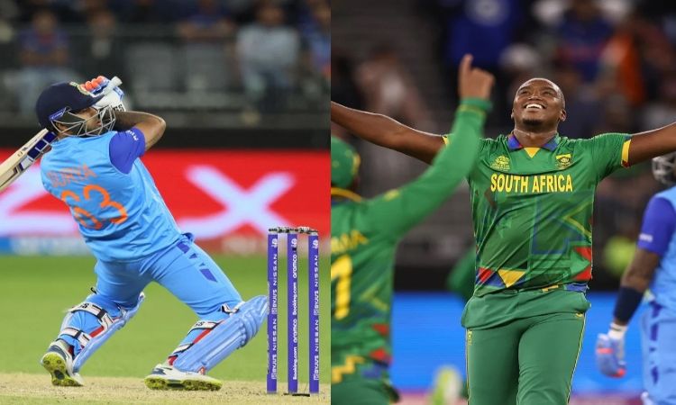 Proteas' Bowlers Wreak Havoc While Suryakumar Plays 'Lone Warrior'; India Post 133/9 Against South Africa In T20 World Cup