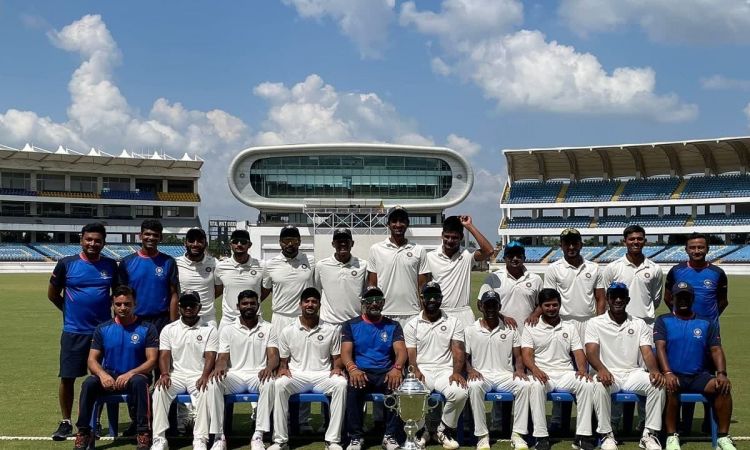 Cricket Image for Rest Of India Beat Saurashtra By 8 Wickets To Win Irani Cup 2022