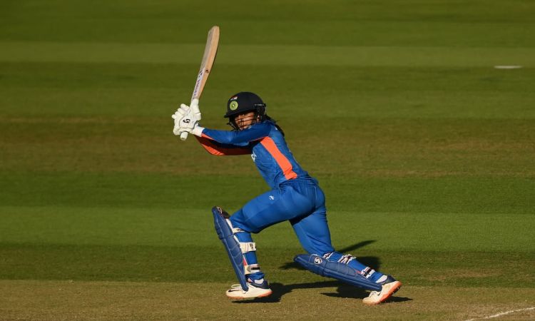 Jemimah Rodrigues' fiery knock helps India post a total of 150/6 against Sri Lanka 
