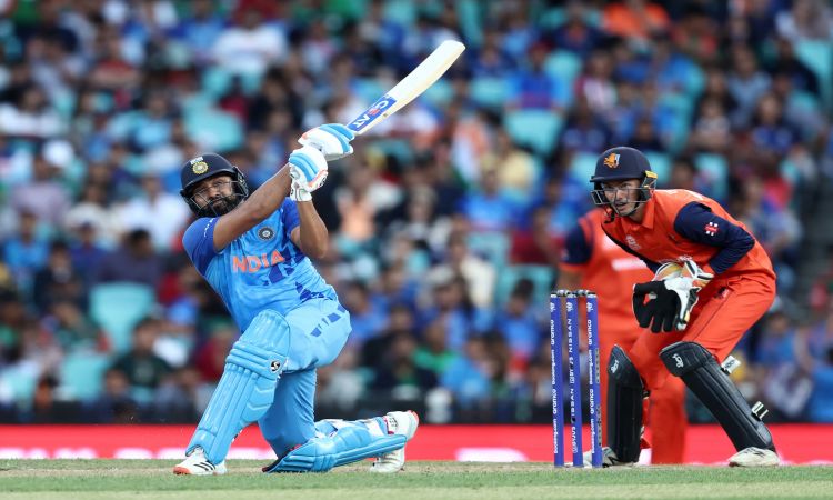 Rohit Sharma breaks Yuvraj Singh's Indian record for most sixes in T20 World Cup