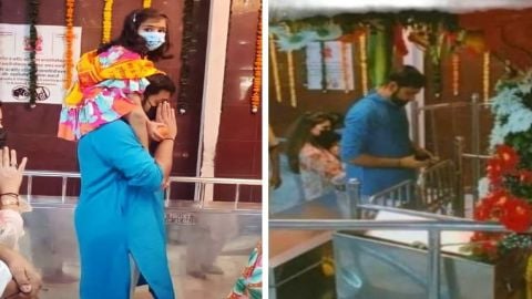 Rohit Sharma visited the Siddhivinayak temple with family before flying to Australia!