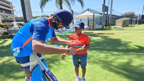 WATCH: 11-year-old boy impresses Rohit Sharma with his bowling