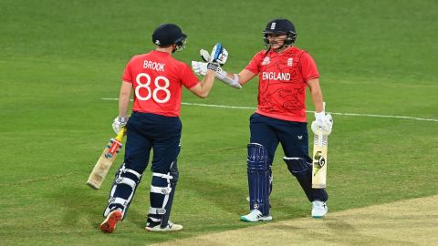 England seal the run chase inside 15 overs at the Gabba against Pakistan