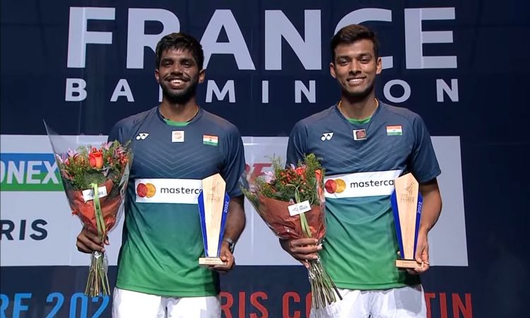 French Open badminton: Satwik, Chirag win men's doubles title