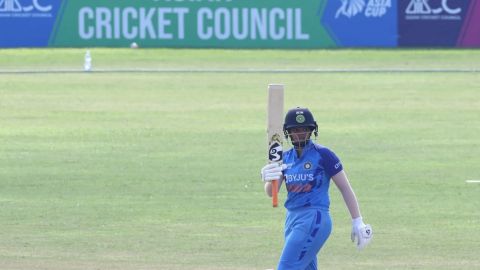 Cricket Image for Women's Asia Cup: Shafali, Smriti, Bowlers Set Up India's 59-Run Thrashing Of Bang