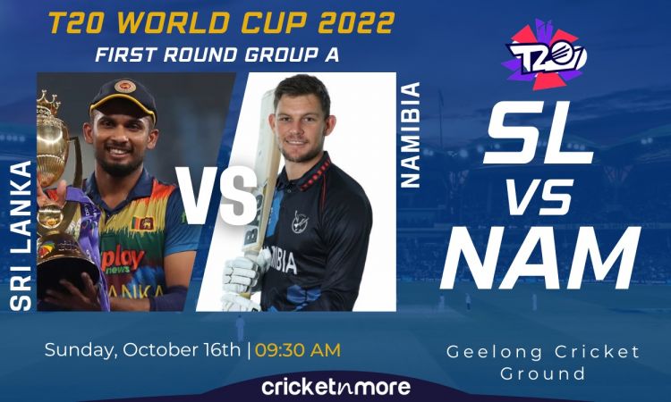 Cricket Image for Sri Lanka vs Namibia, T20 World Cup, Round 1 - Cricket Match Prediction, Where To 