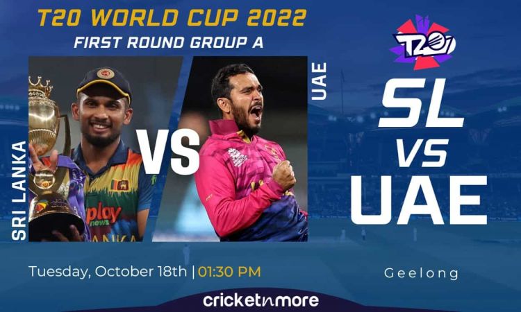 Cricket Image for T20 World Cup 2022: श्रीलंका बनाम यूएई, Fantasy XI टिप्स और प्रीव्यू