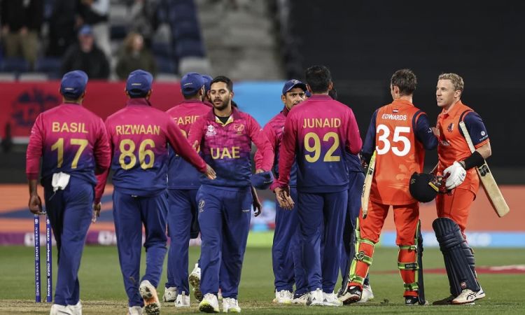Cricket Image for T20 World Cup: Netherlands Edges Past UAE's Comeback In Round 1, Register 3 Wicket