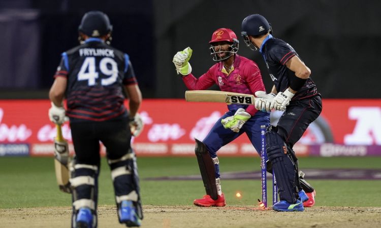 Cricket Image for UAE Spoil Namibia's Party With A 7-Run Win In Round 1; Netherlands Qualifies To In