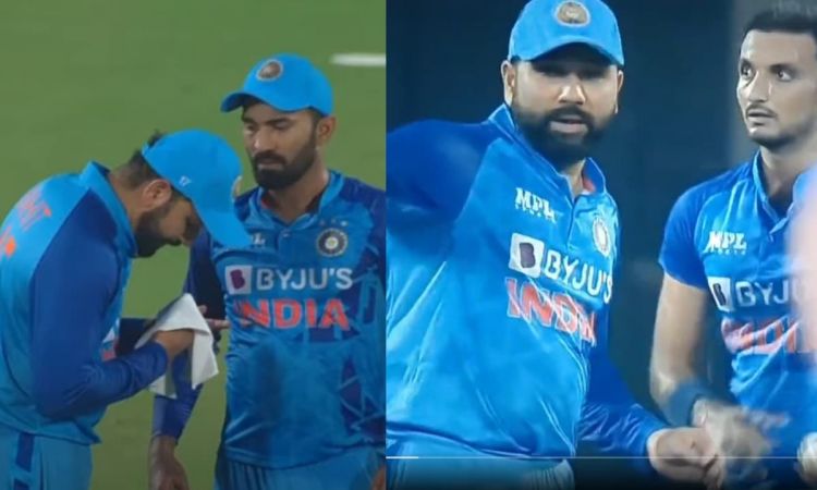 Cricket Image for VIDEO: 'कप्तान हो तो ऐसा', रोहित की नाक  से निकल रहा था खून फिर भी नहीं छोड़ी कप्त