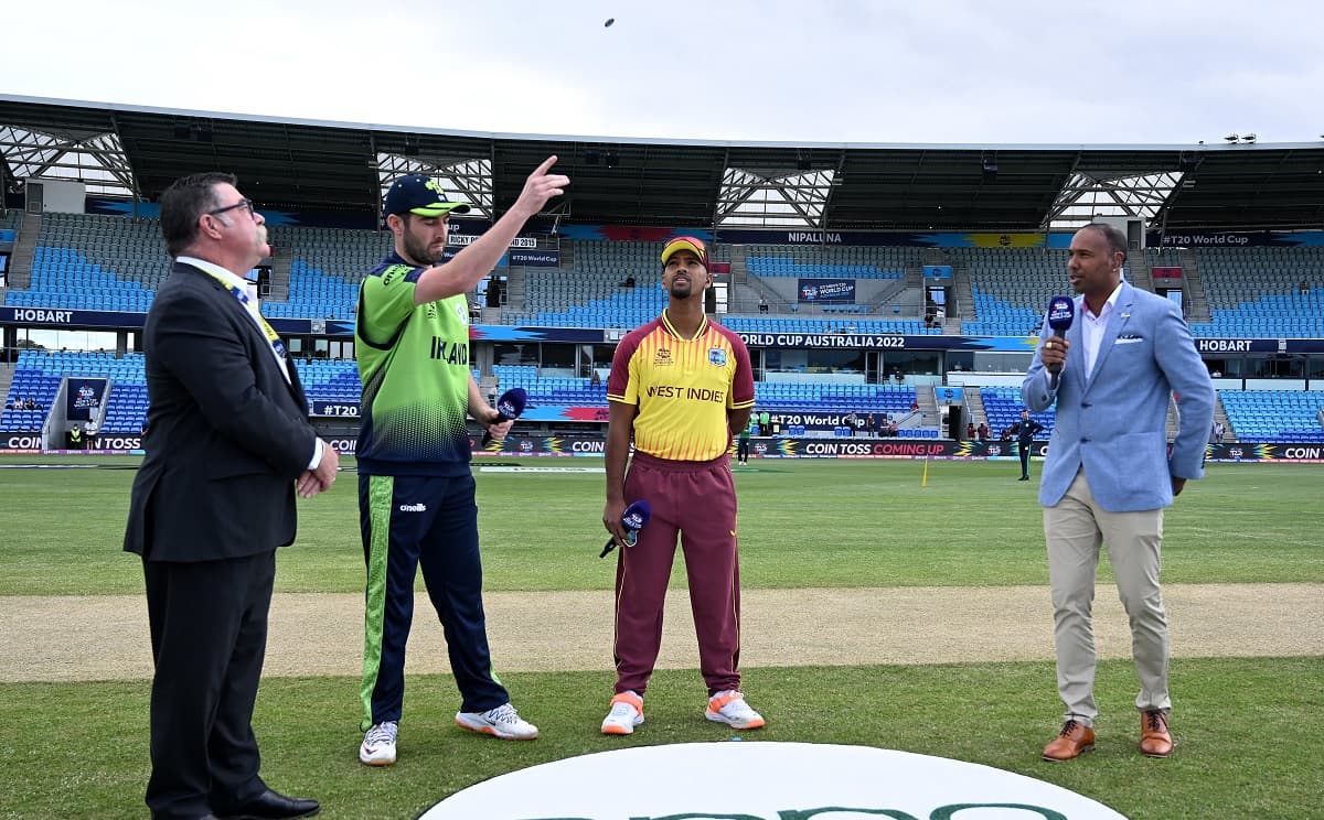 ICC T20 World Cup 2022 West Indies opt to bat first against Ireland