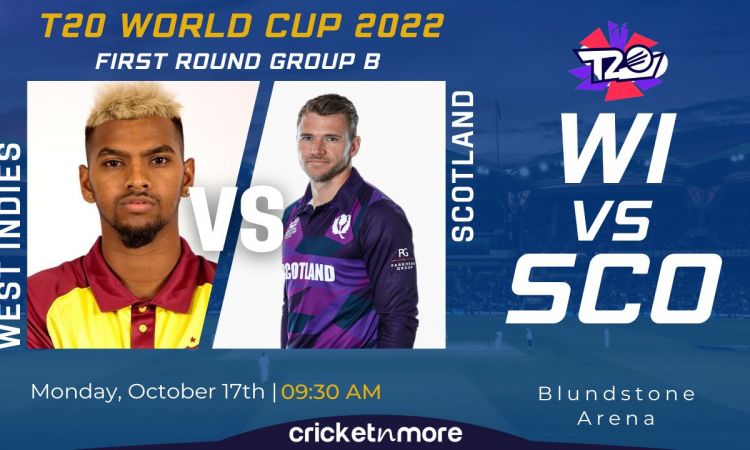 Cricket Image for WI vs SCO : वेस्टइंडीज ने जीता टॉस, पहले बॉलिंग का लिया फैसला