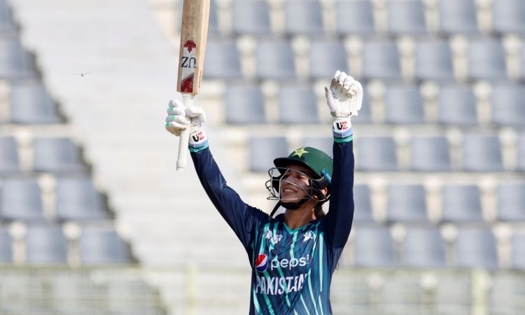 Cricket Image for Women's Asia Cup: Aliya Riaz's Unbeaten Fifty Takes Pakistan To 71-Run Win Against