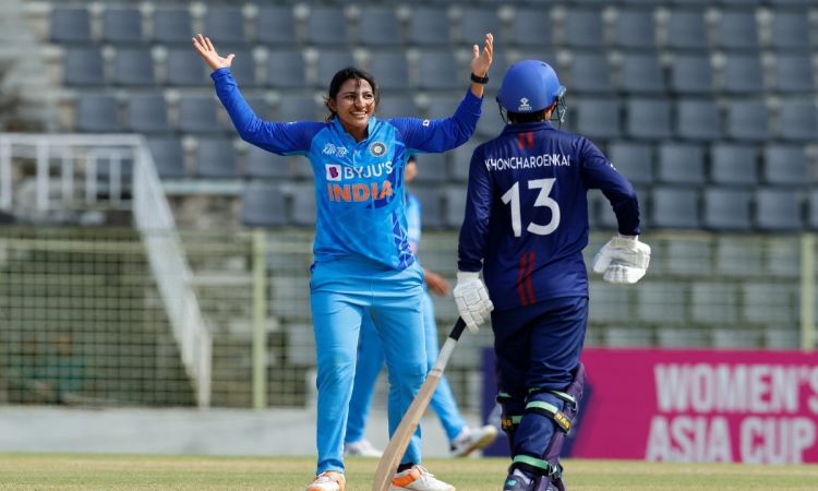 Cricket Image for Women's Asia Cup: Spinners Shine As India Thrash Thailand By 9 Wickets; Confirm Se