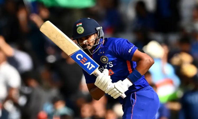 Ahmedabad:India's Washington Sundar plays a shot during the third one day international cricket matc