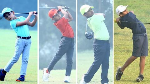 Adit, Nihaal lead a strong showing in third leg of US Kids Golf India; Five boys, two girls complete