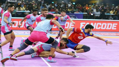 PKL 9: Arjun Deshwal's superlative performance helps Jaipur Pink Panthers register big win