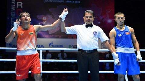 Asian Elite Boxing Championships: India's winning run continues as Hussamuddin, Lakshya advance into
