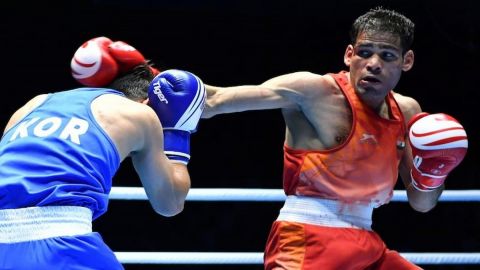 Asian Elite Boxing: Hussamuddin moves into the semis; proliferates India's medal tally