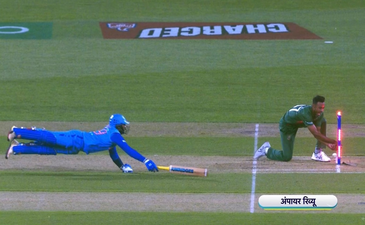 Cricket Image for T20 World Cup Ind Vs Ban Dinesh Karthik Run Out Against Bangladesh