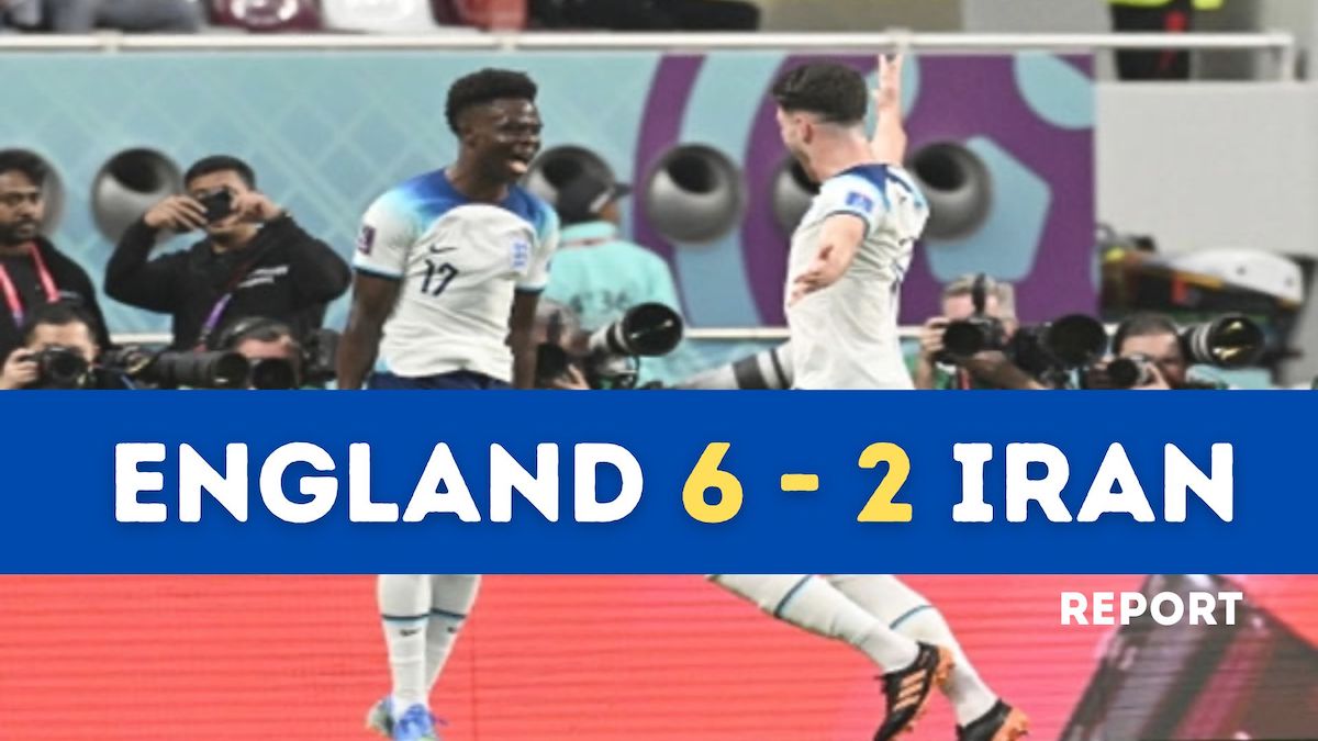 England beat Iran
