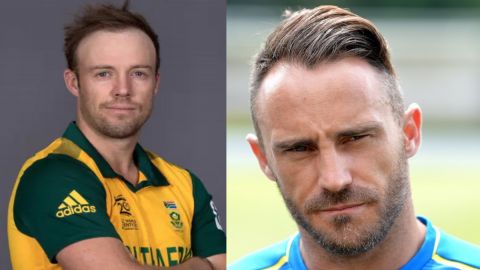 Cricket Image for Faf Through Fire Faf Du Plessis Jealous Ab De Villiers