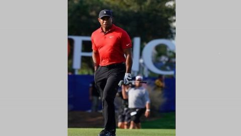 Foot injury forces Woods out of Hero World Challenge; will still be present as the host