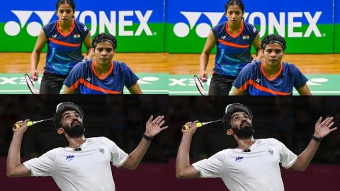 Hylo Open badminton: Srikanth, Treesa-Gayatri reach semis; Satwik-Chirag bow out