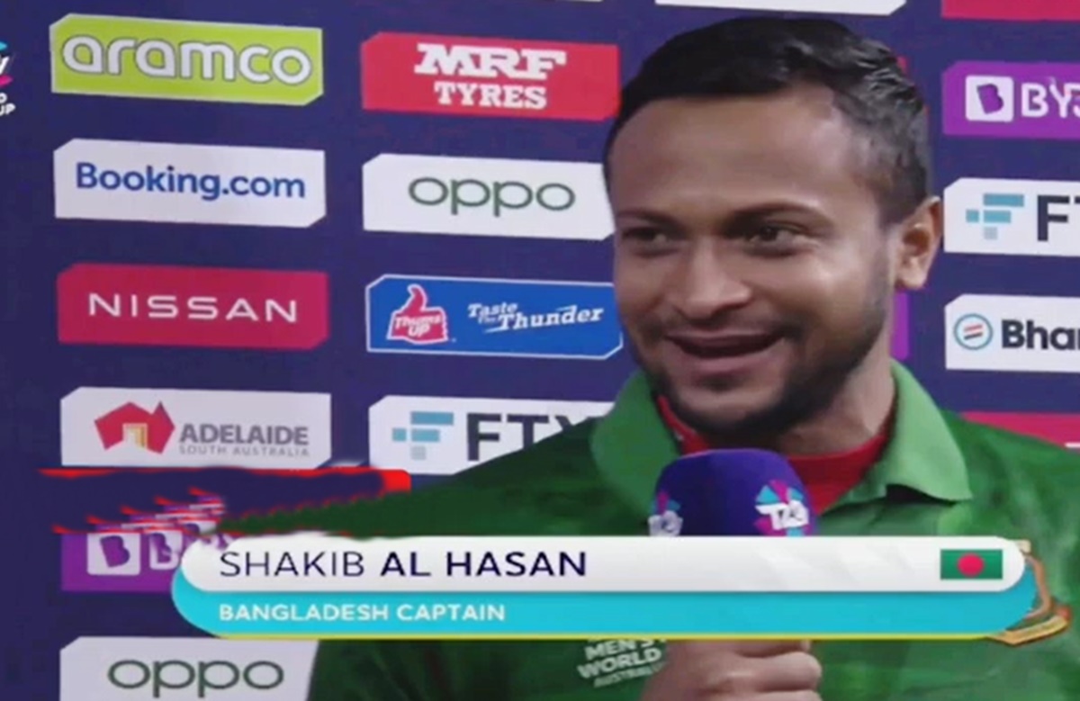 Cricket Image for Ind Vs Ban Shakib Al Hasan Funny Conversation With Journalist