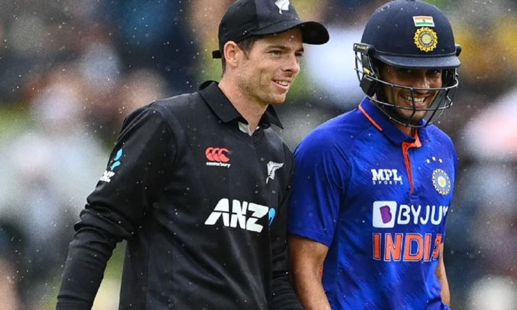 IND v NZ, 2nd ODI: Rain has the final say as stop-start match abandoned in Hamilton.(photo:ICC/Twitt