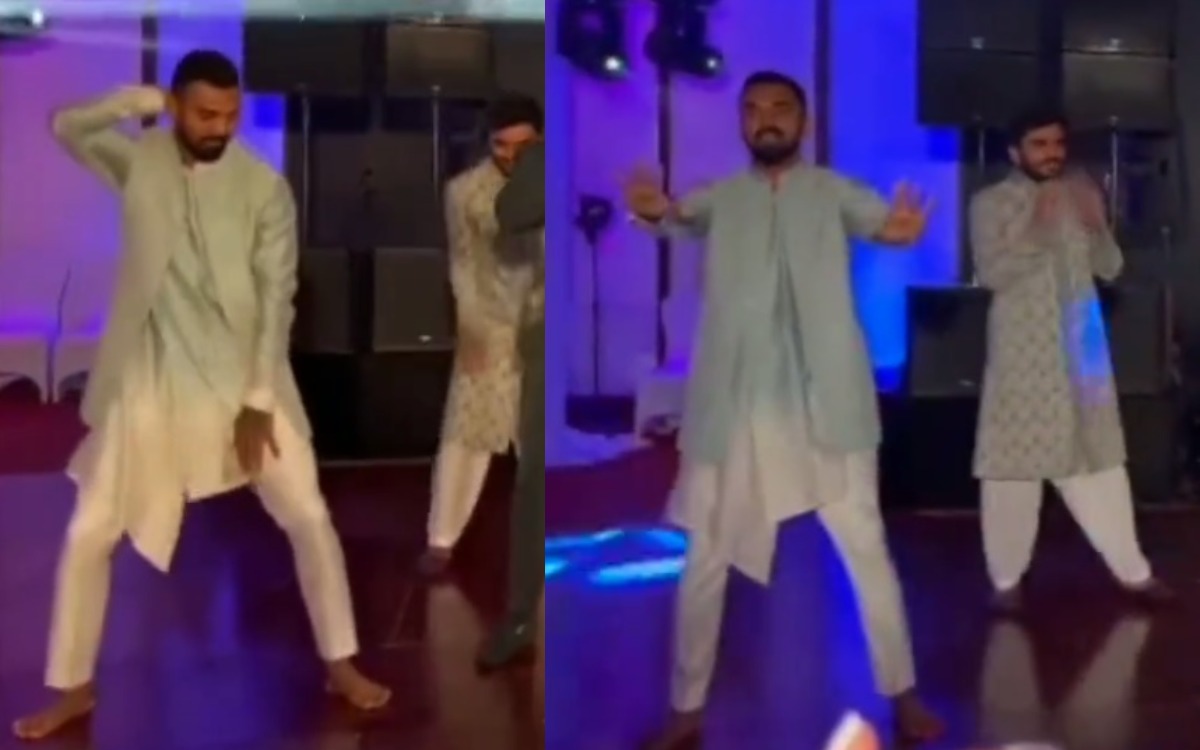 Cricket Image for Kl Rahul Danced To Bollywood Song 10 Bahane Karke Le Gaye Dil 