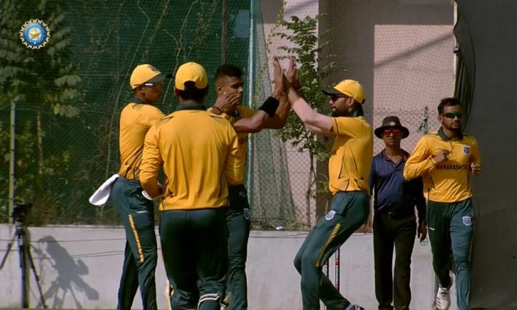 Record breaking Ruturaj Gaikwad guides Maharashtra into semi Finals