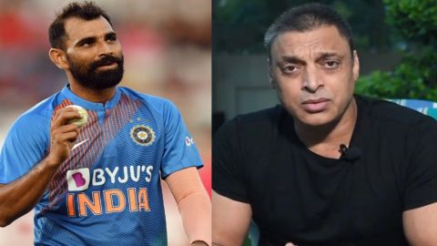 Cricket Image for Mohammed Shami Takes A Dig At Shoaib Akhtar