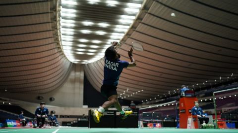 Para Badminton World Championships: Debutants Nithya, Ramadass record easy wins; Nagar survives scar