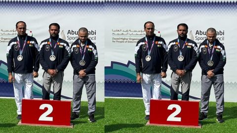 Para-shooting worlds: Singhraj, Manish Narwal, Deepender help India win silver in P4-Mixed 50m Pisto