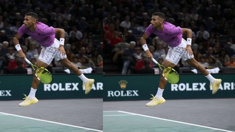 Paris Masters: Felix flies past Tiafoe to reach semis