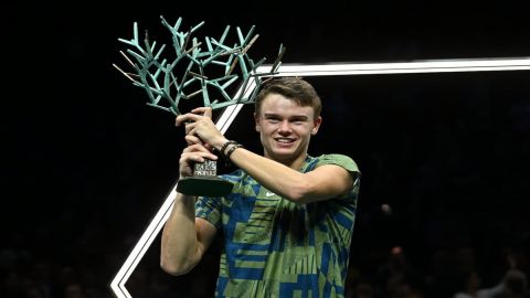 Paris Masters: Rune stuns Djokovic to clinch men's single title