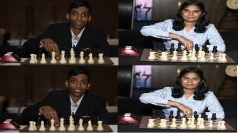 Praggnanandhaa and Nandhidhaa becomes Asian champions