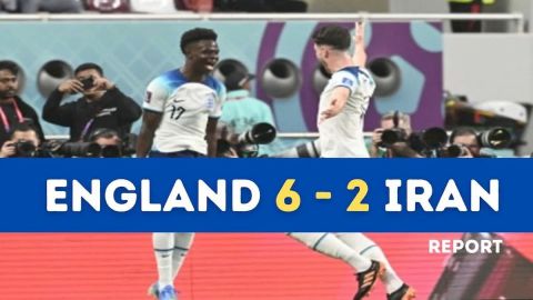 Qatar World Cup: Saka's brace helps England hammer Iran 6-2 in Group B opener